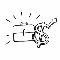 Being Work Ready Icon to show the money management program Empower2Free has to support people in being work ready